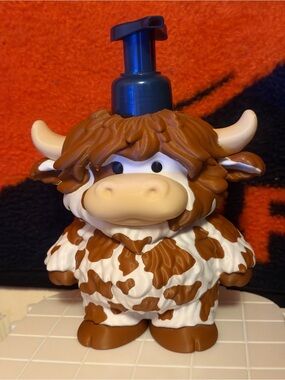 Highland Cow Bath and Body Works Soap Holder by 3d print